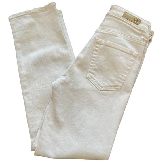 New ~ ADRIANO GOLDSCHMIED ~ AG Alexxis Crop High Rise Vintage Fit Jeans Size 24R - Picture 6 of 11